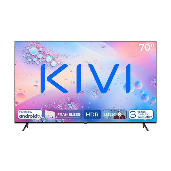 Телевізор KIVI 70" UHD Android TV Black (70U760QB)